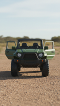 Bush Green off-road kids car