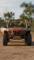 Outback Brown teen adventure buggy