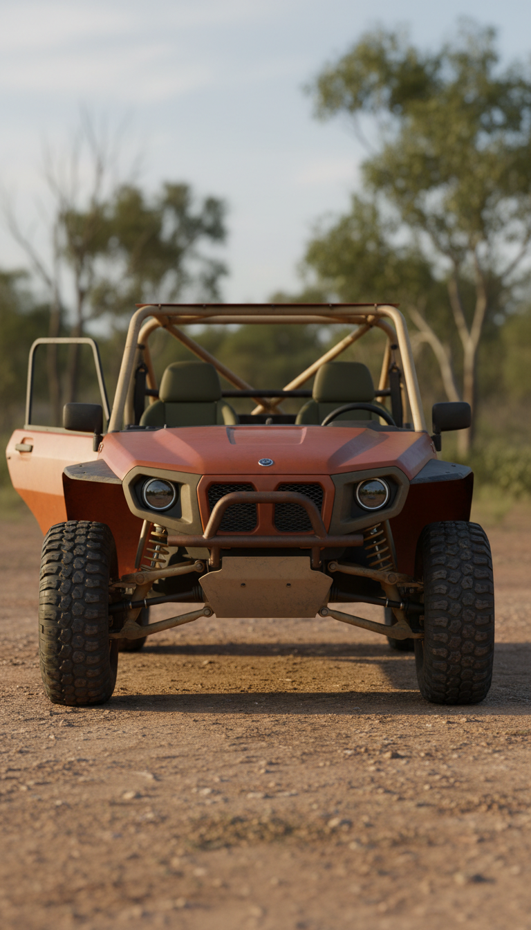 Outback Brown teen adventure buggy