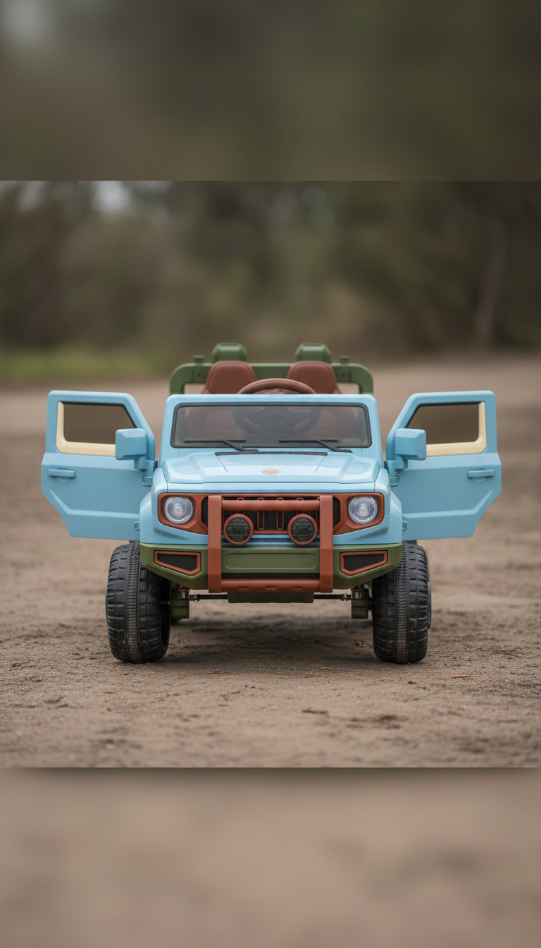 Sky Blue electric 4x4 for kids