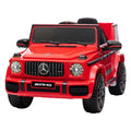 12V licensed Mercedes-Benz G-Wagon Ride-On Car – Red