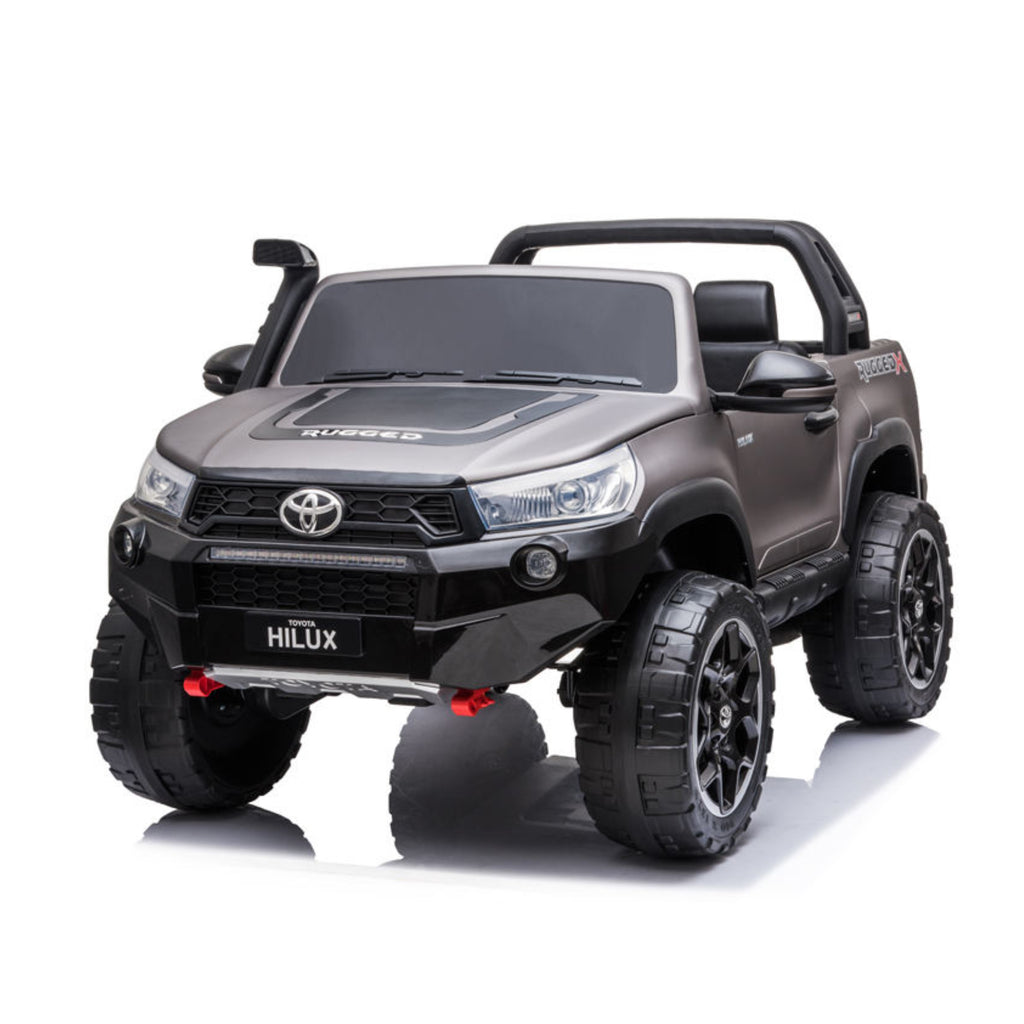 24V 800W Toyota Hilux Kids Ride On Car – Black