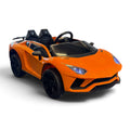 12V Ferrari F8 Tributo Kids Ride On Car – Orange