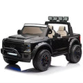 24V licensed Ford Ranger Super Duty Kids Electric Car – Black