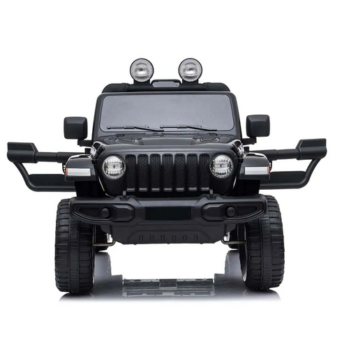 12V Jeep Rubicon Jeep Ride On Car – Black