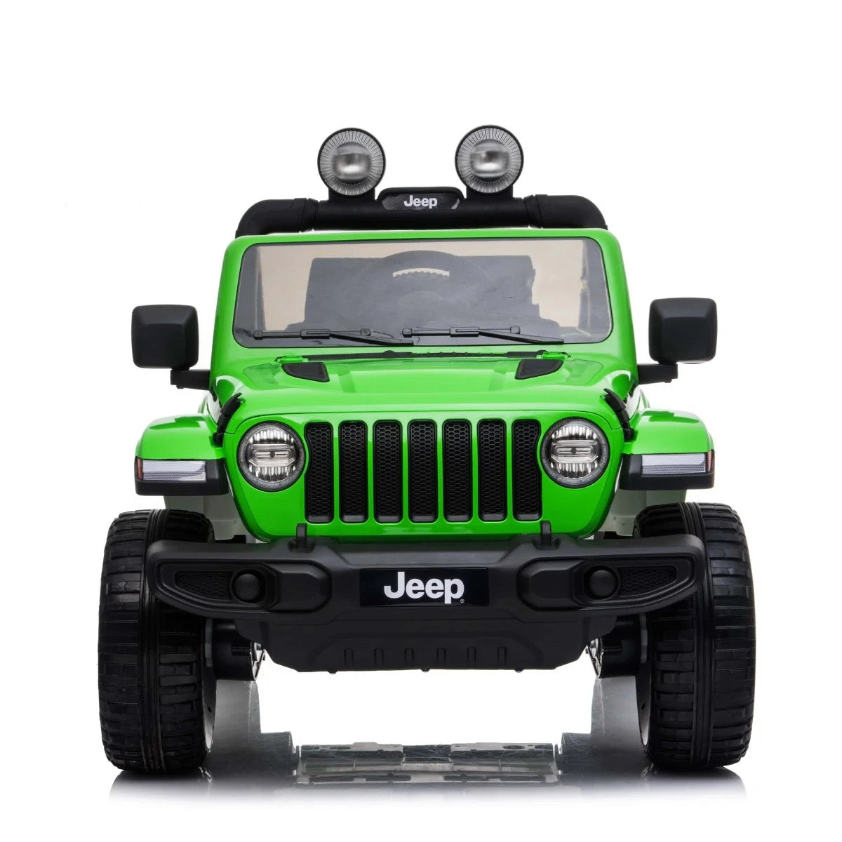 12V Jeep Rubicon Jeep Kids Car – Green