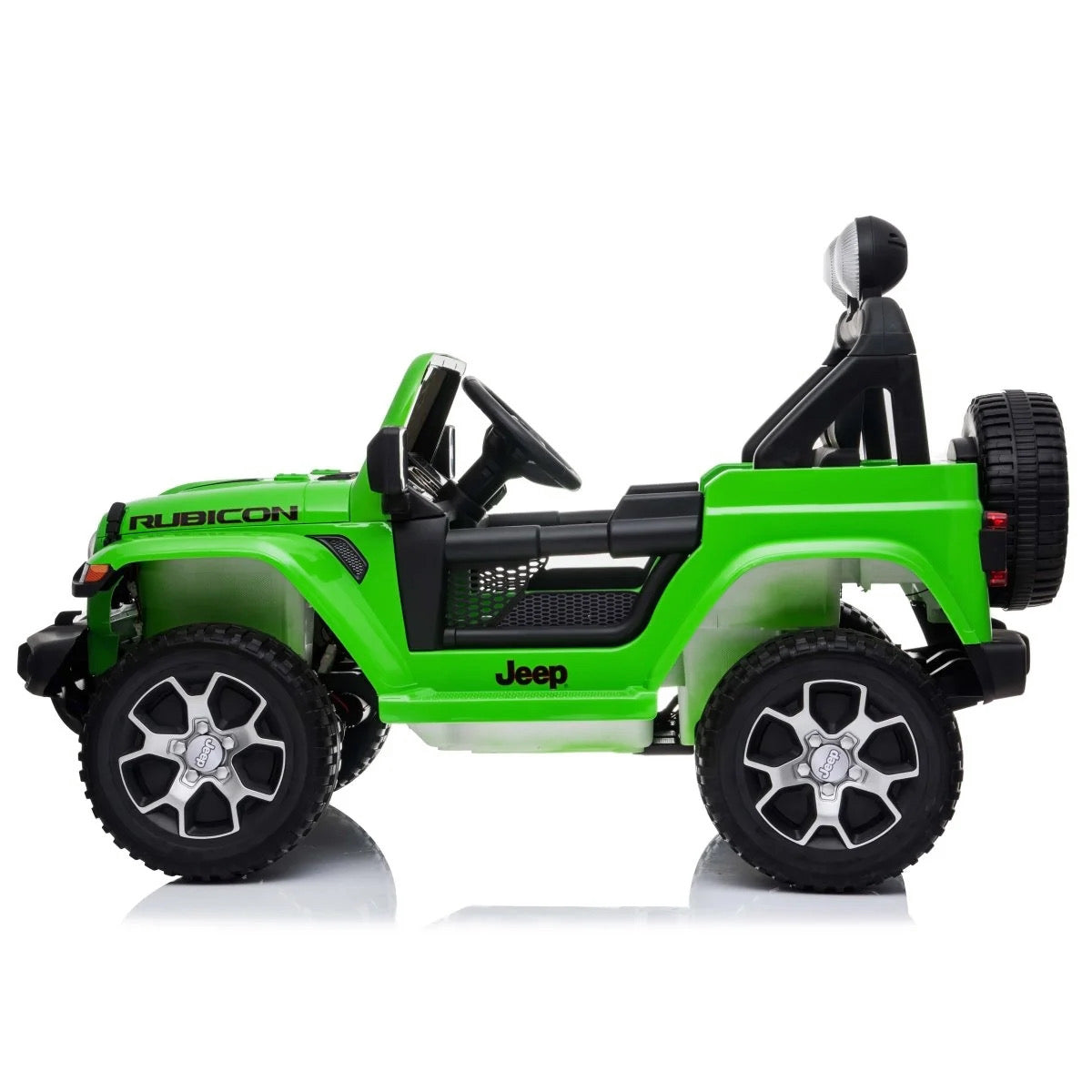 12V Jeep Rubicon Jeep Kids Car – Green