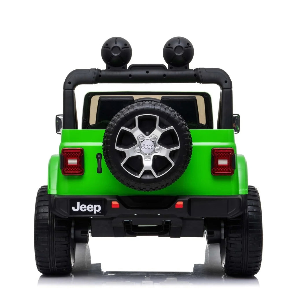 12V Jeep Rubicon Jeep Kids Car – Green