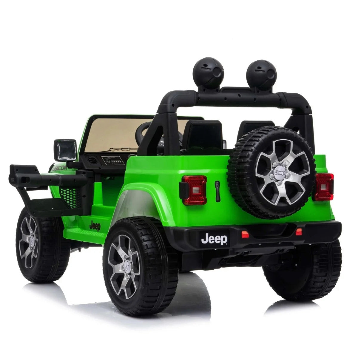 12V Jeep Rubicon Jeep Kids Car – Green