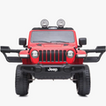 12V Jeep Rubicon Electric Kids Car – Red