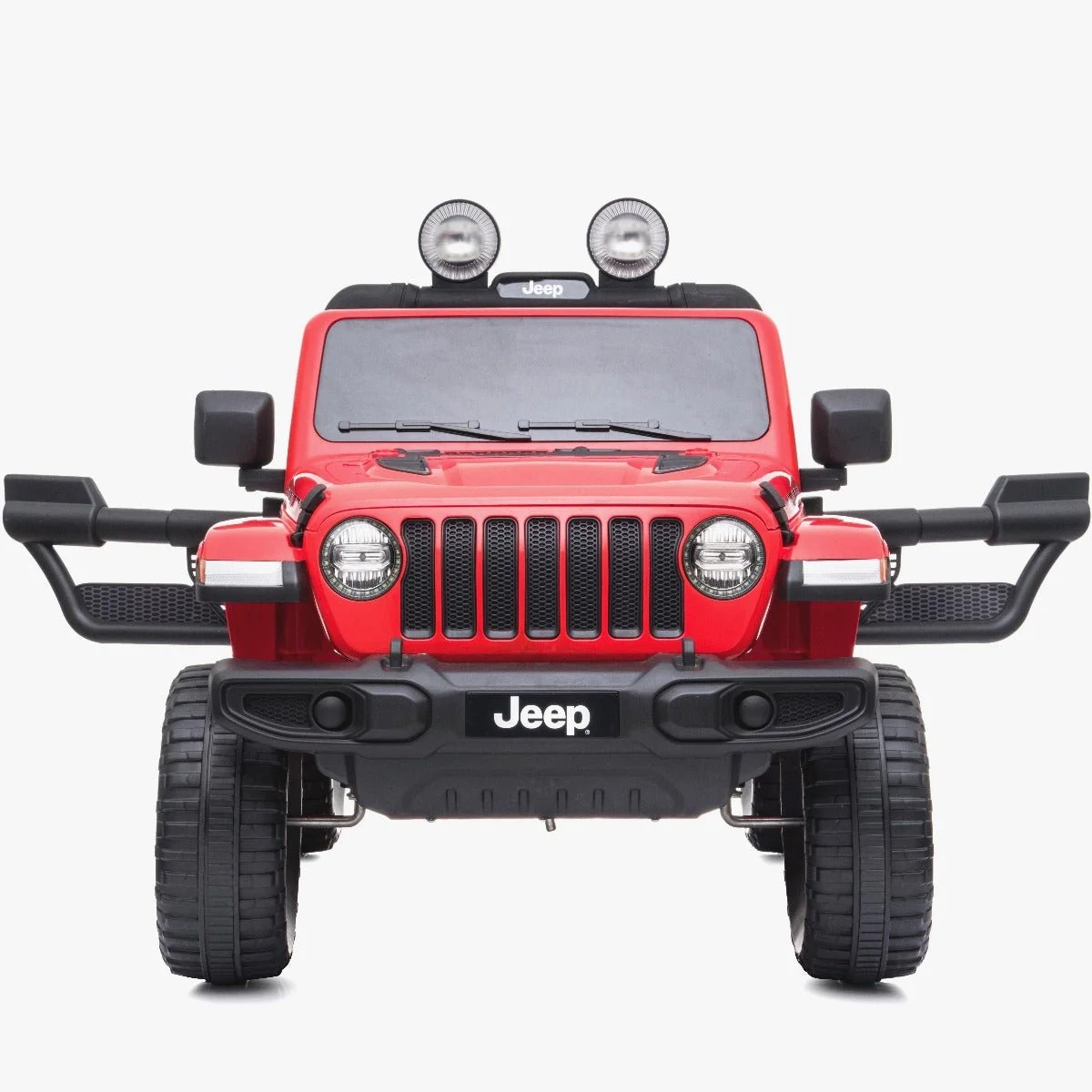 12V Jeep Rubicon Electric Kids Car – Red