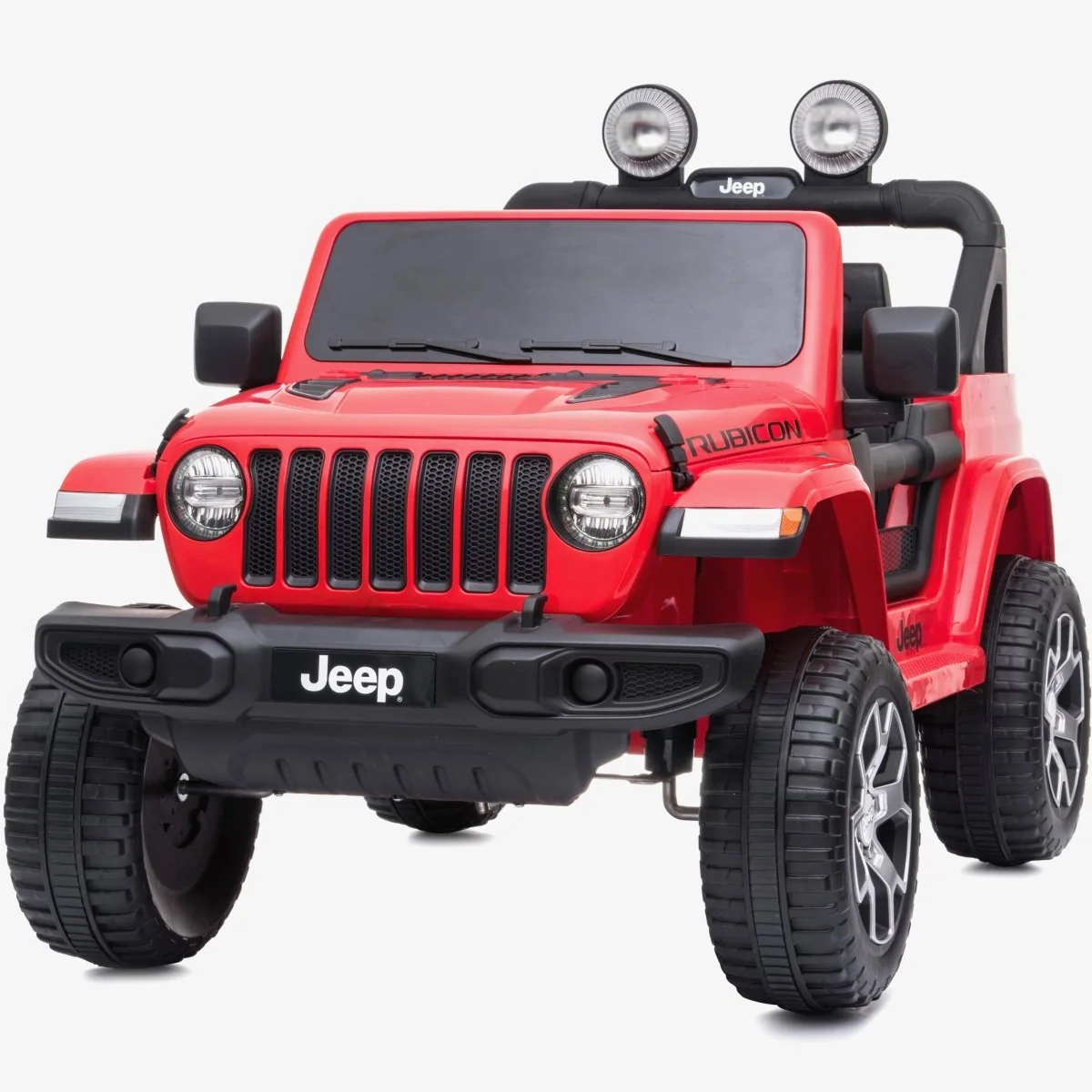 12V Jeep Rubicon Electric Kids Car – Red