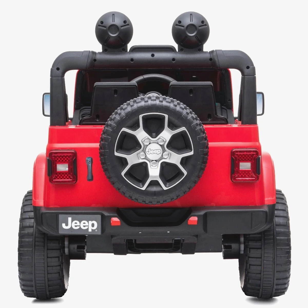 12V Jeep Rubicon Electric Kids Car – Red