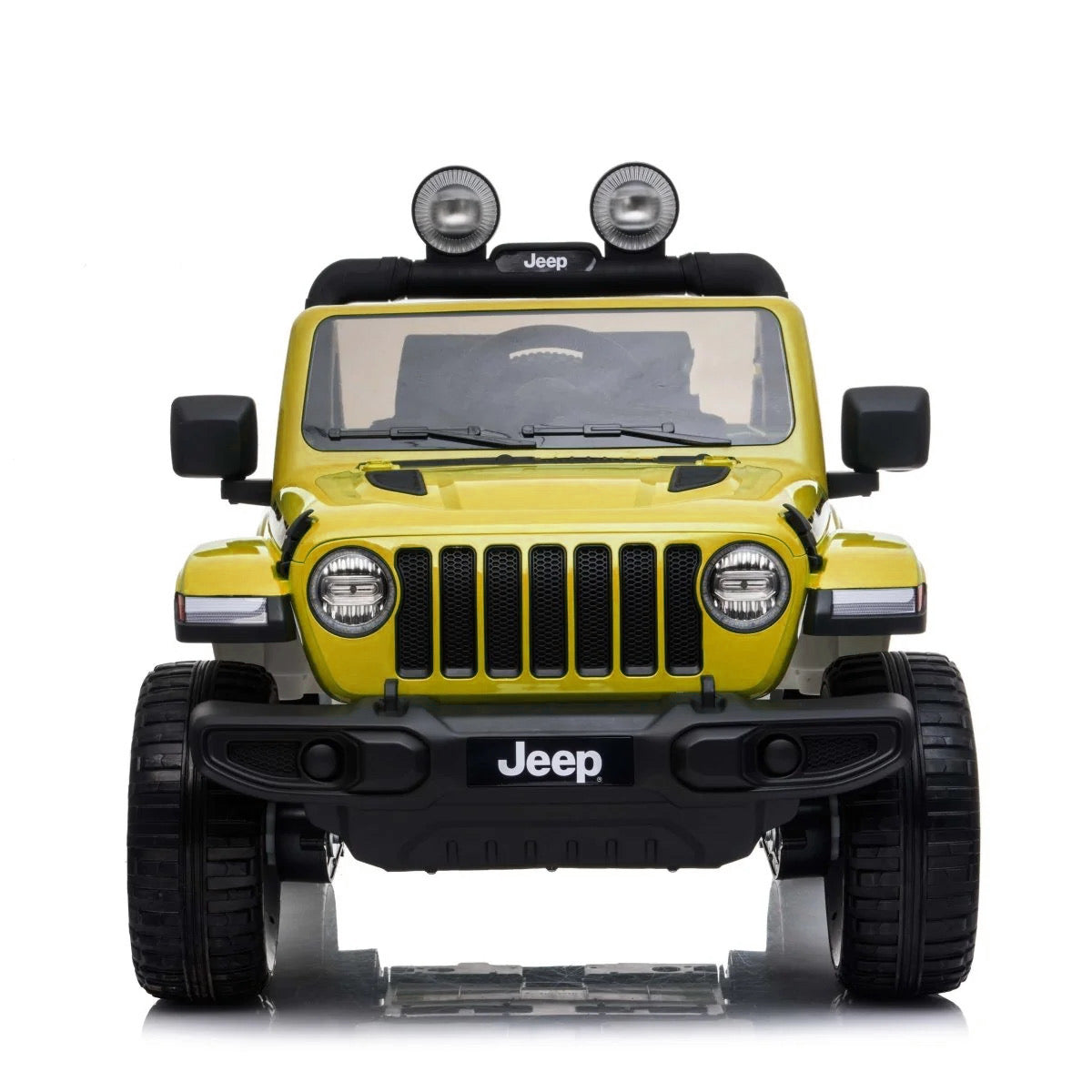 12V Jeep Rubicon Kids Ride On Car – Yellow