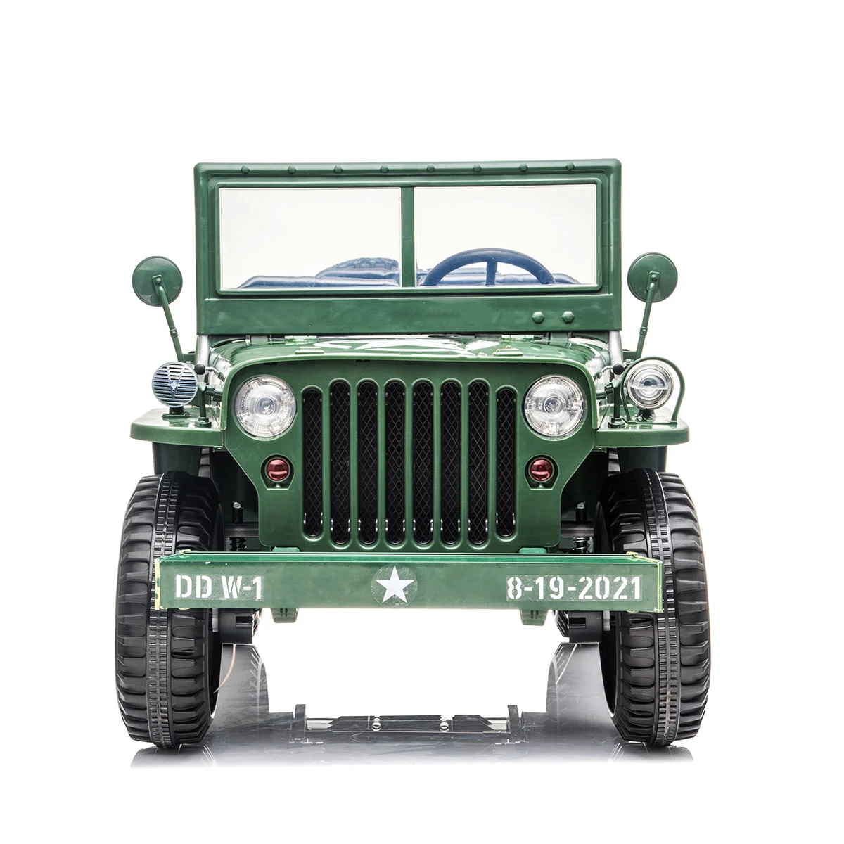 24V 800W Jeep Vitacci Kids Ride On Car – Green