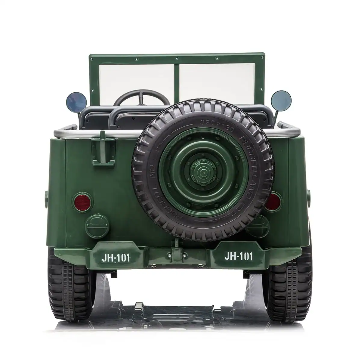 24V 800W Jeep Vitacci Kids Ride On Car – Green