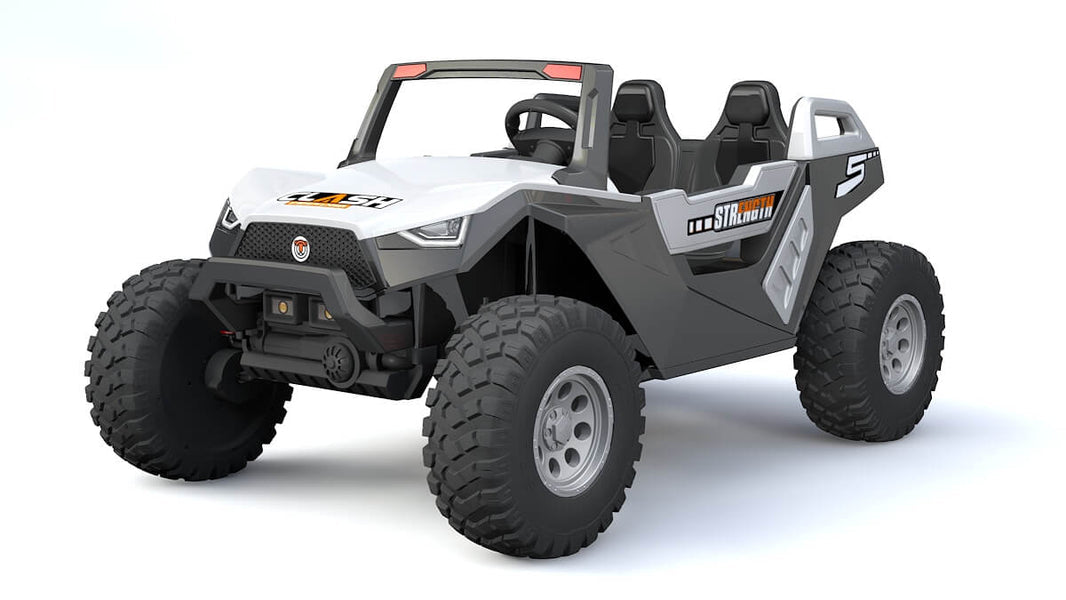 24V 1000W King Dune Electric Buggy – White