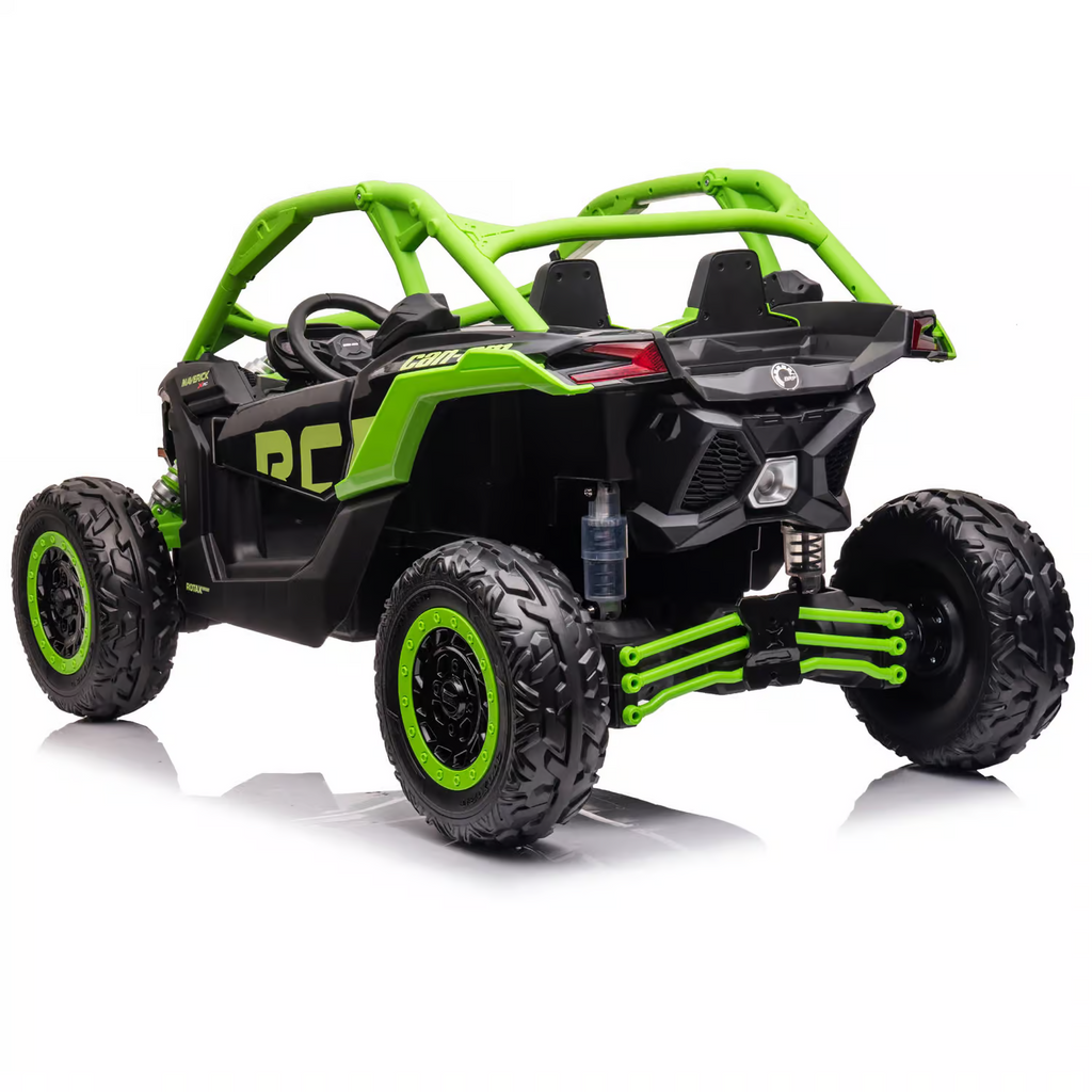 24V 800W Can-Am Maverick Kids Electric Buggy – Green