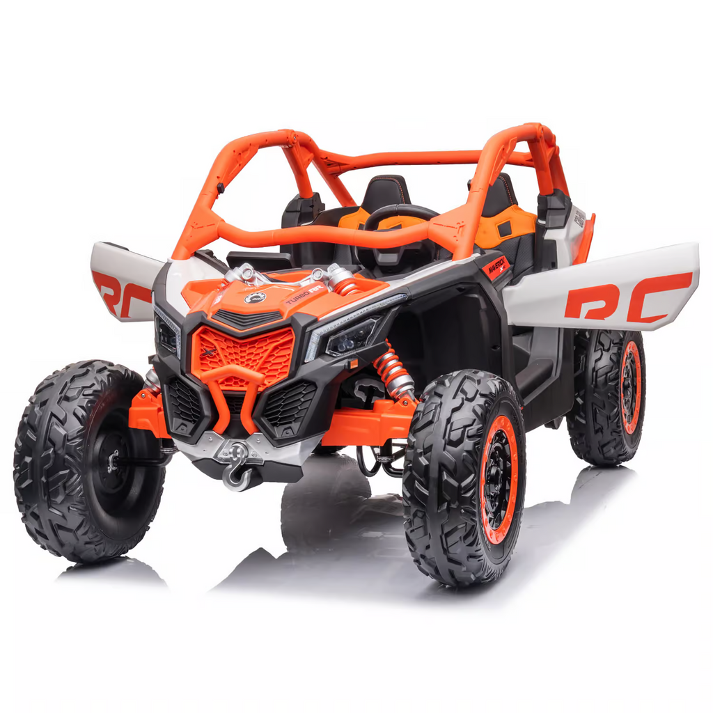 24V 800W Can-Am Maverick Electric Buggy – Orange