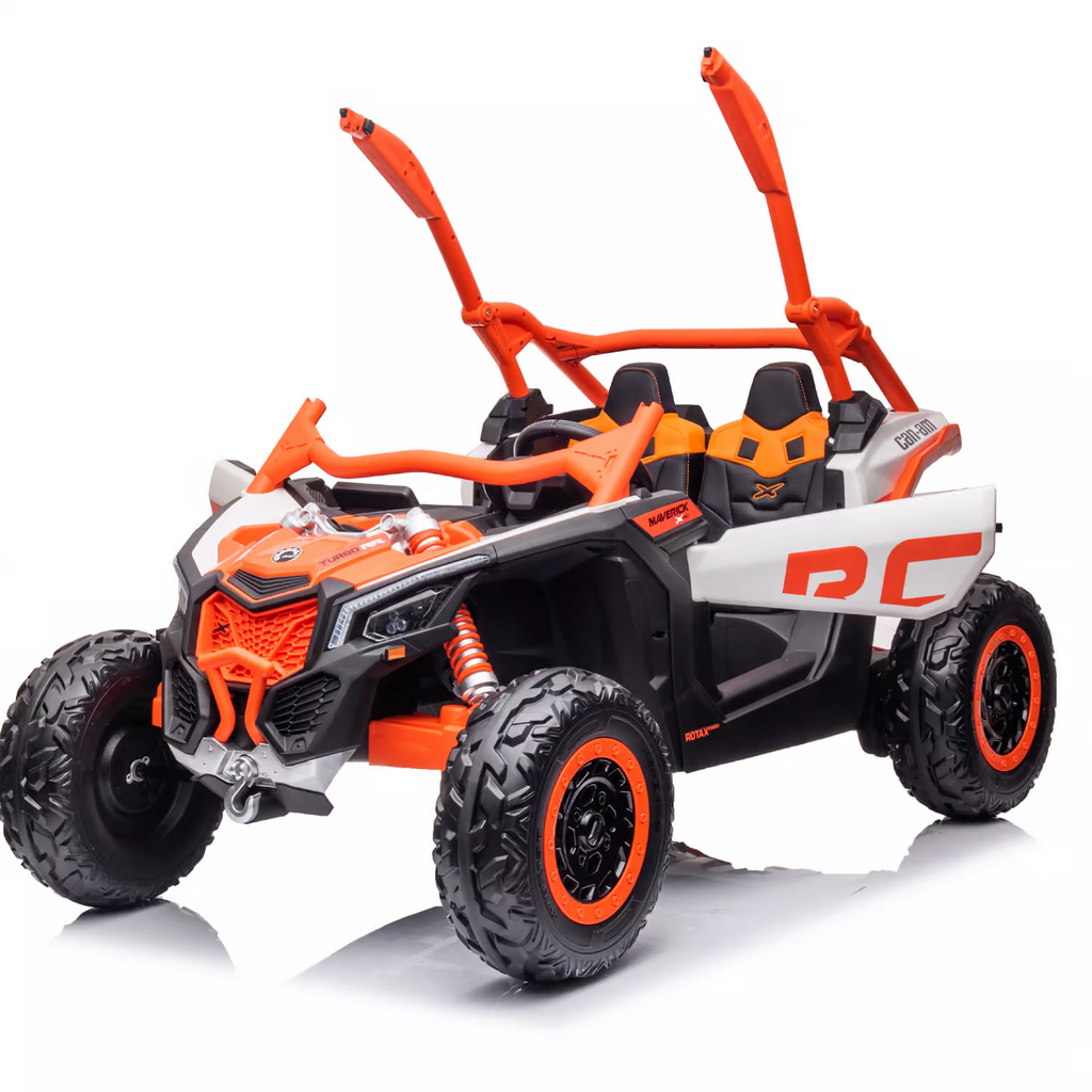 24V 800W Can-Am Maverick Electric Buggy – Orange
