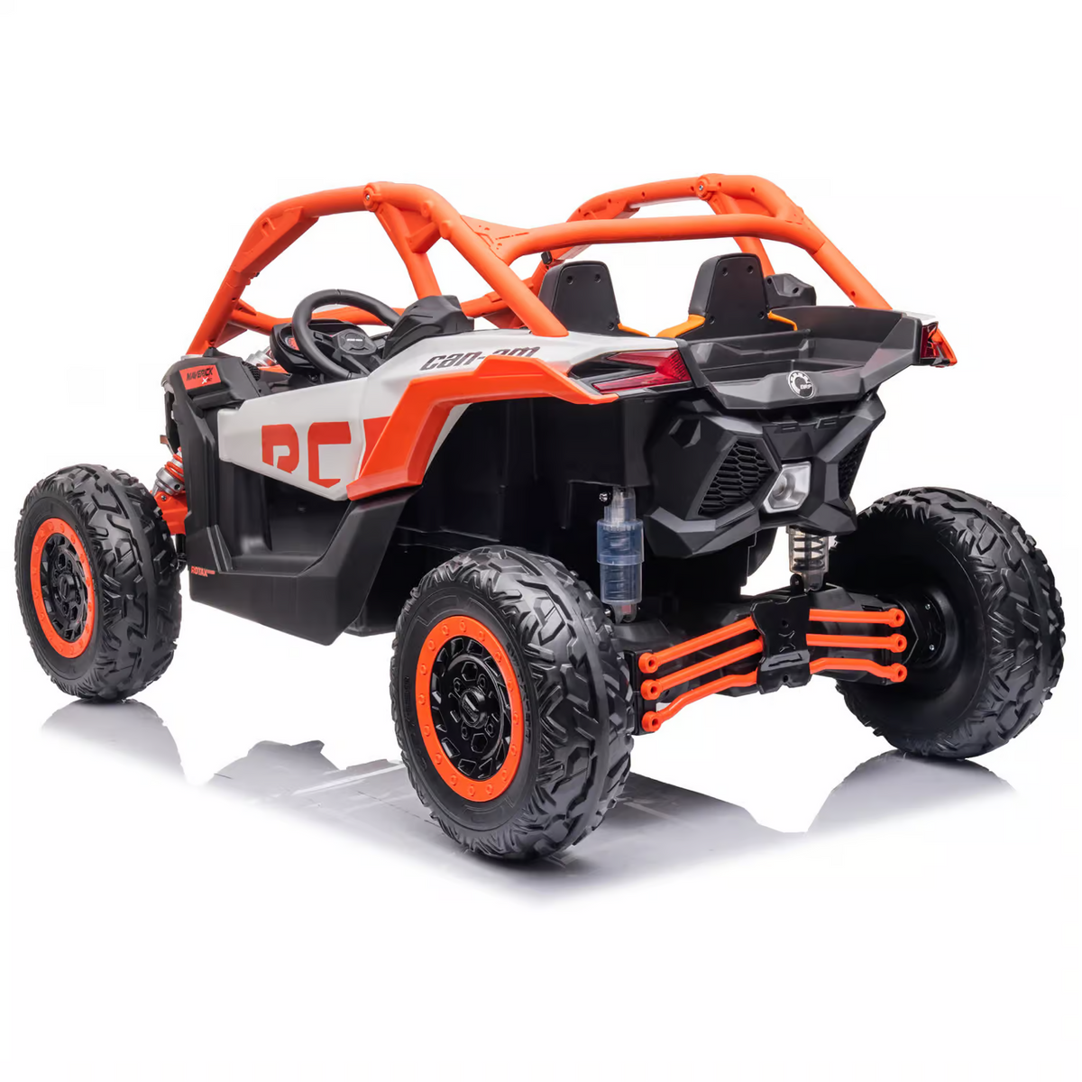24V 800W Can-Am Maverick Electric Buggy – Orange