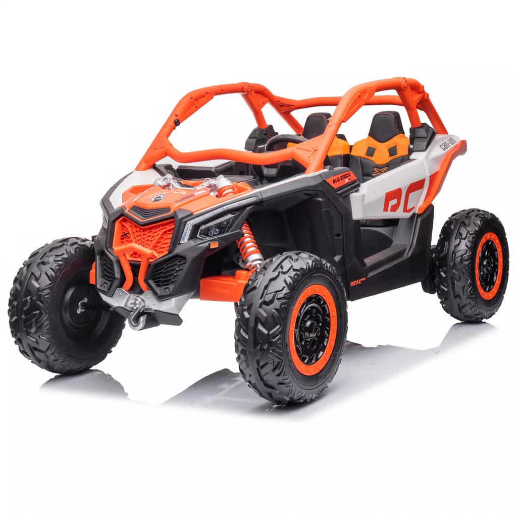 24V 800W Can-Am Maverick Electric Buggy – Orange