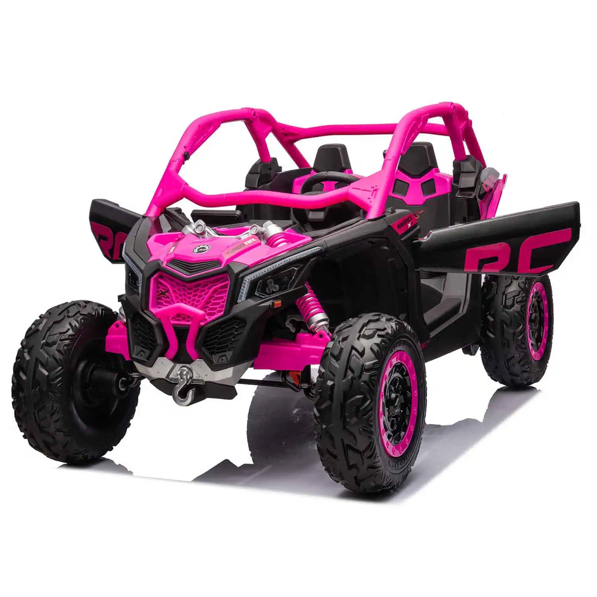 24V 800W Can-Am Maverick Kids Buggy – Pink