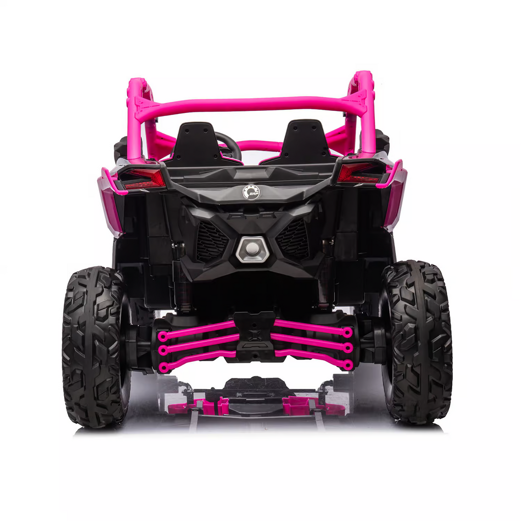 24V 800W Can-Am Maverick Kids Buggy – Pink