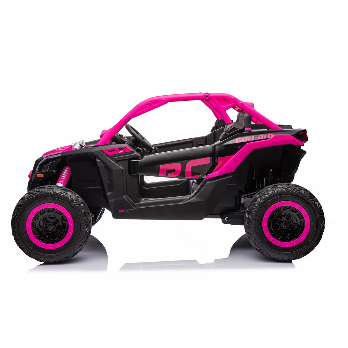 24V 800W Can-Am Maverick Kids Buggy – Pink
