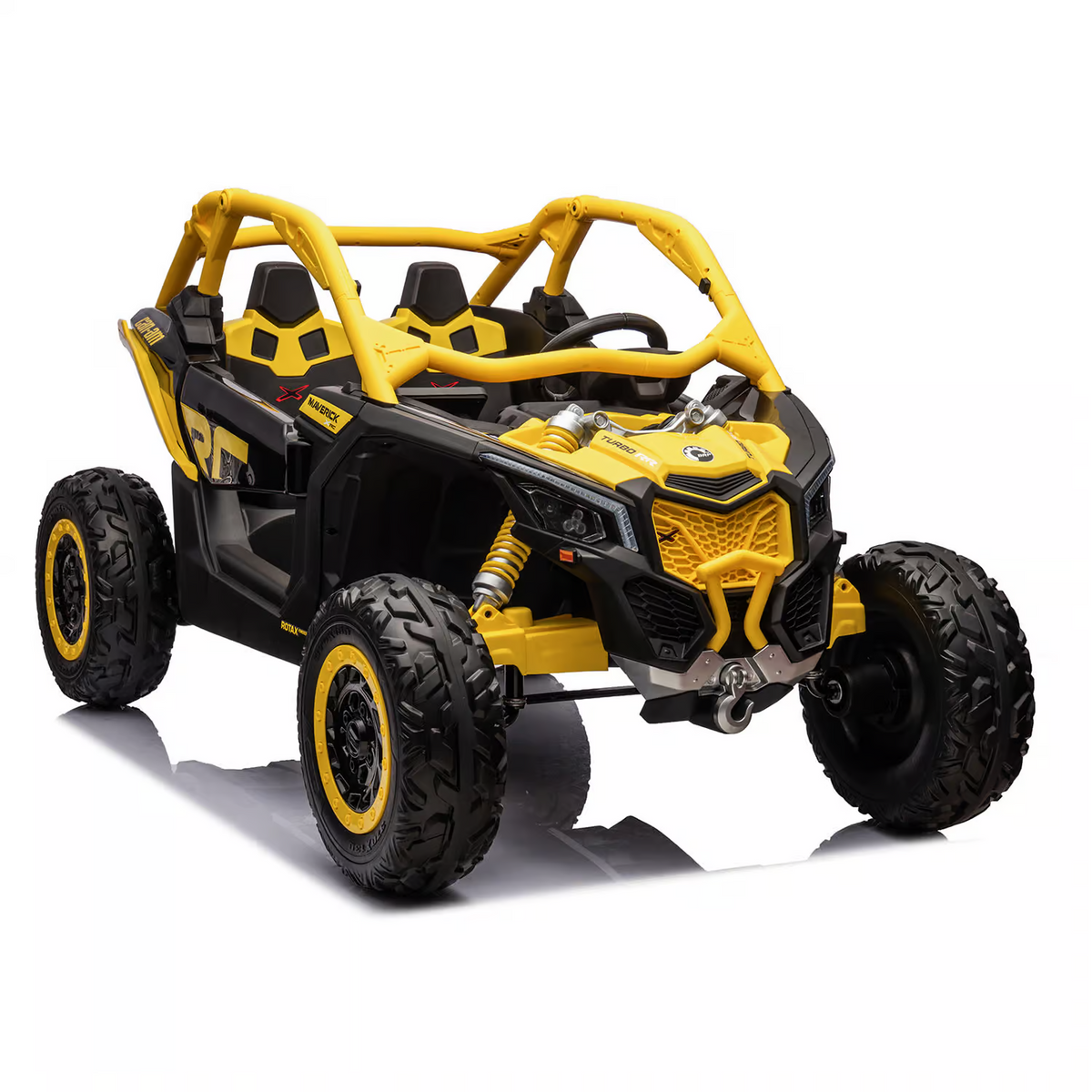 24V 800W Can-Am Maverick Electric Beach Buggy – Yellow