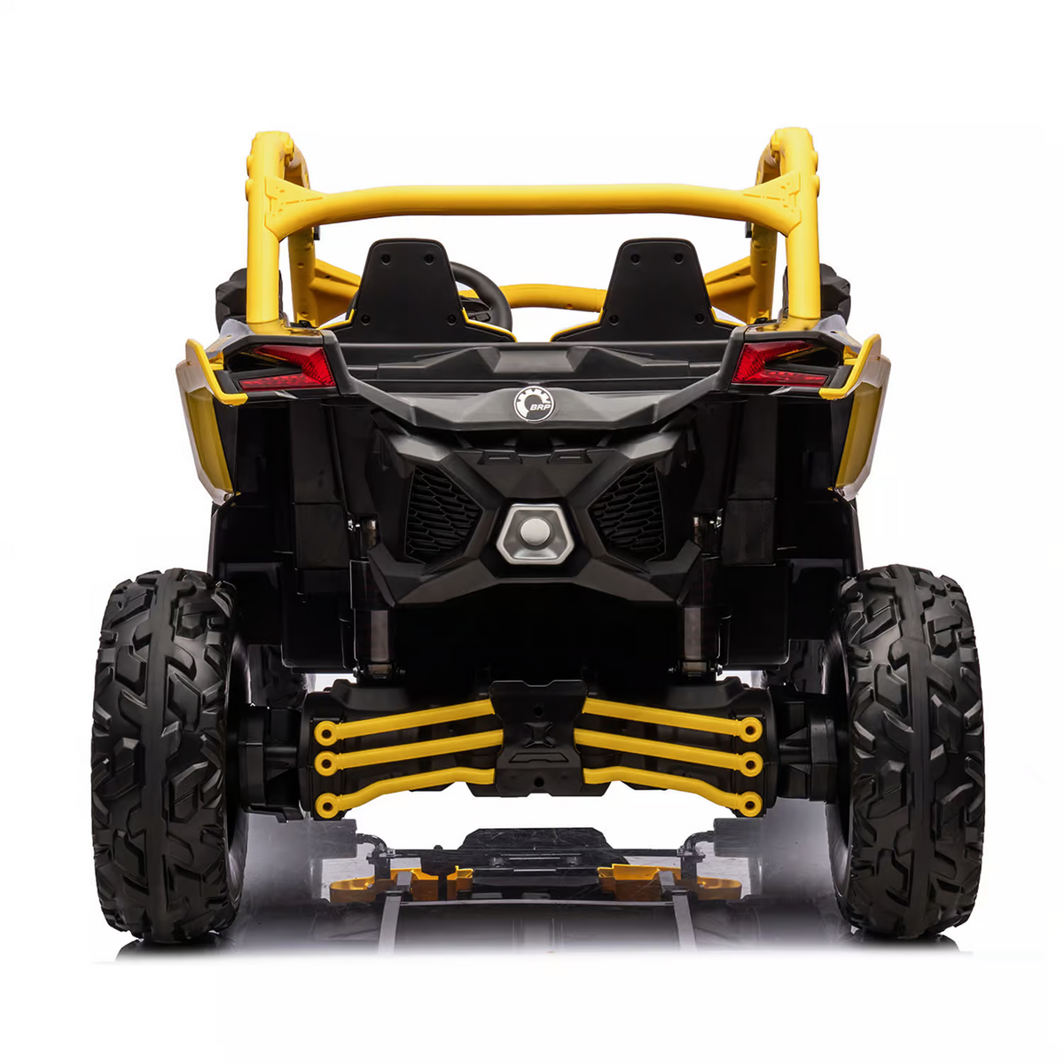 24V 800W Can-Am Maverick Electric Beach Buggy – Yellow