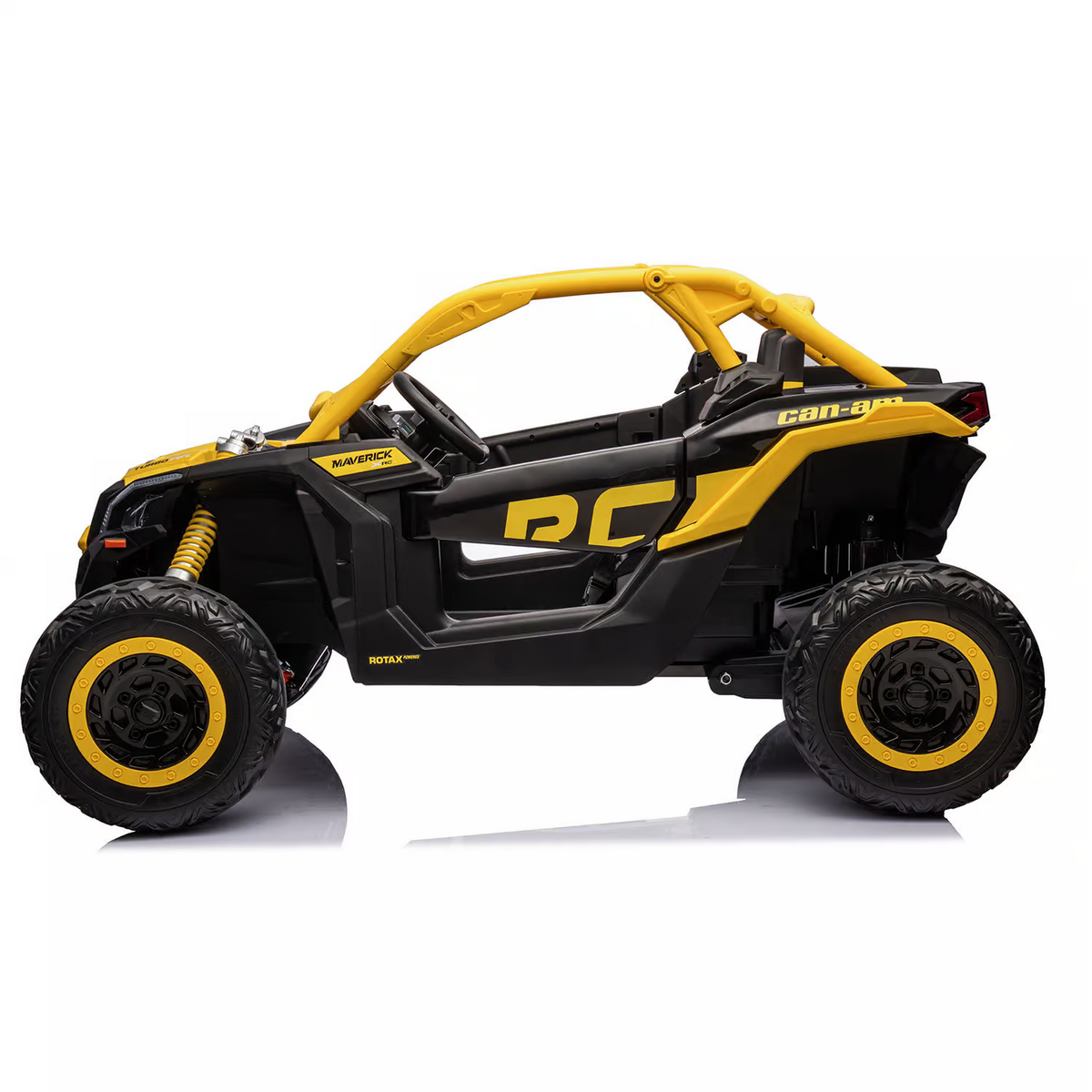 24V 800W Can-Am Maverick Electric Beach Buggy – Yellow