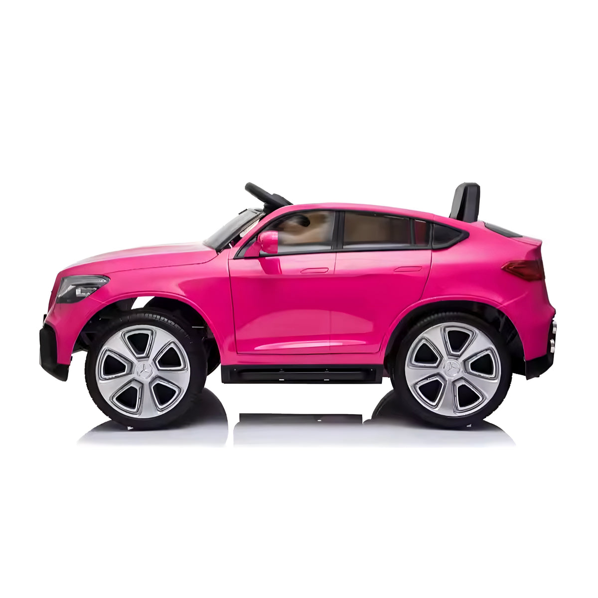 12V 200W Licensed Mercedes-Benz GLC Kids Ride-On Car – Pink
