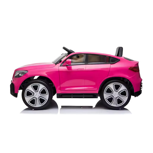 12V 200W Licensed Mercedes-Benz GLC Kids Ride-On Car – Pink