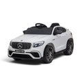 12V Licensed Mercedes-Benz GLC kids ride-on car white