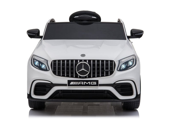 12V licensed Mercedes-Benz GLC 4x4 Mercedes Kids Car – White