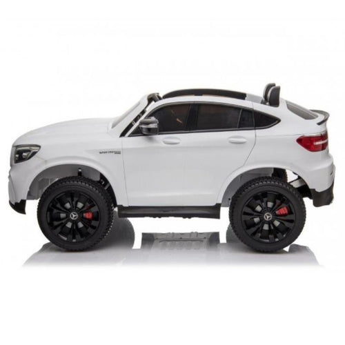 12V licensed Mercedes-Benz GLC 4x4 Mercedes Kids Car – White