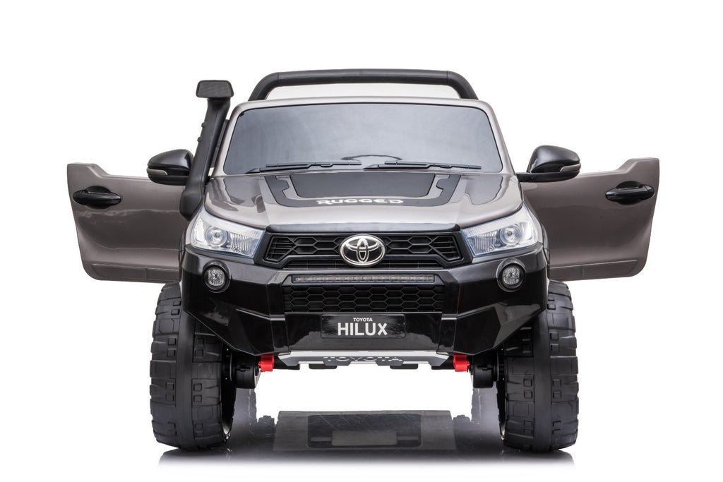 24V 800W Toyota Hilux Kids Ride On Car – Black