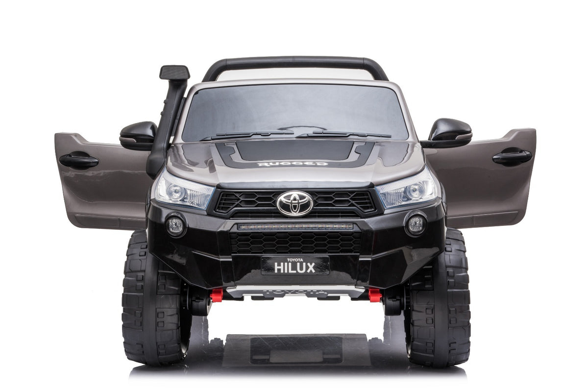24V 800W Toyota Hilux Kids Ride On Car – Black