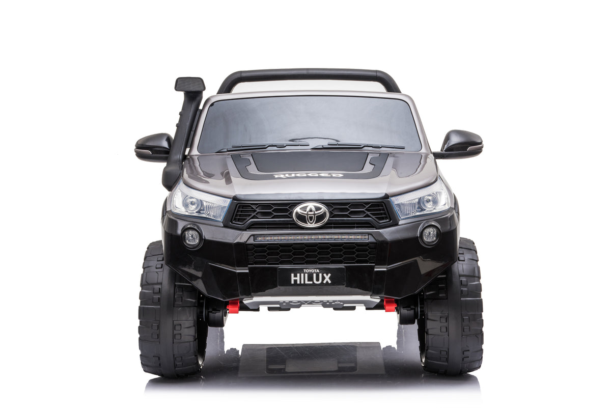 24V 800W Toyota Hilux Kids Ride On Car – Black