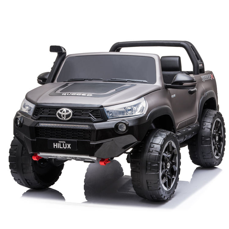 24V 800W Toyota Hilux Kids Ride On Car – Black